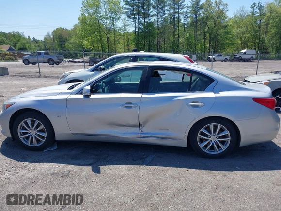 2015 Infiniti Q50 Sport with VIN JN1BV7AR4FM396826, listed as a IAAI auction lot 42197384 with 88,906 mi miles and . Bid and sale history available at DreamBid. Image 15.