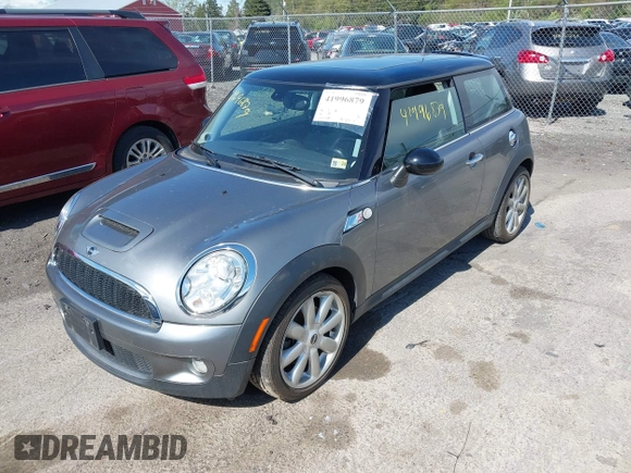 2007 MINI Hardtop S with VIN WMWMF73587TT84728, listed as a IAAI auction lot 41996879 with 145,094 mi miles and . Bid and sale history available at DreamBid. Image 2.