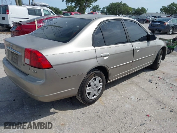 2003 Honda Civic LX with VIN 2HGES16593H548802, listed as a IAAI auction lot 42090646 with 249,595 mi miles and . Bid and sale history available at DreamBid. Image 4.