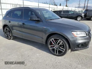 2017 Audi SQ5 Premium Plus with VIN WA1CCAFP2HA093800, listed as a Copart auction lot 81260114 with 105,889 mi miles and Clean Title. Bid and sale history available at DreamBid. Image 4.