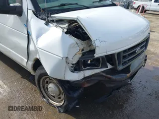 2005 Ford Econoline Cargo with VIN 1FTRE14W45HA10505, listed as a IAAI auction lot 41553982 with 190,357 mi miles and . Bid and sale history available at DreamBid. Image 6.