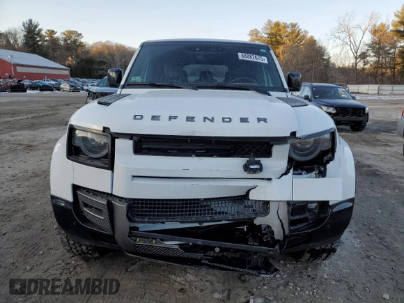 2023 Land Rover Defender X-Dynamic SE with VIN SALE2EEU8P2212323, listed as a Copart auction lot 88882675 with 15,286 mi miles and Salvage Title. Bid and sale history available at DreamBid. Image 5.