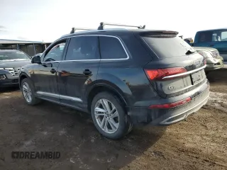 2023 Audi Q7 Premium Plus with VIN WA1LXBF71PD027682, listed as a Copart auction lot 86593014 with 0 mi miles and Salvage Title. Bid and sale history available at carsss.com. Image 2.