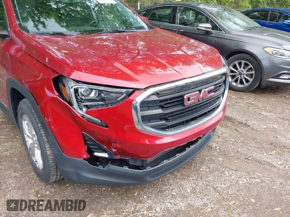 2019 GMC Terrain SLE with VIN 3GKALMEV0KL154919, listed as a IAAI auction lot 42156274 with 45,209 mi miles and . Bid and sale history available at DreamBid. Image 6.