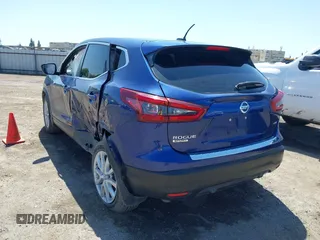 2022 Nissan Rogue S with VIN JN1BJ1AW6NW478333, listed as a IAAI auction lot 42000877 with 32,858 mi miles and . Bid and sale history available at DreamBid. Image 3.