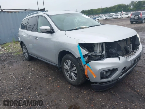 2019 Nissan Pathfinder SV with VIN 5N1DR2MM2KC621799, listed as a IAAI auction lot 42485711 with 63,973 mi miles and . Bid and sale history available at DreamBid. Image 1.