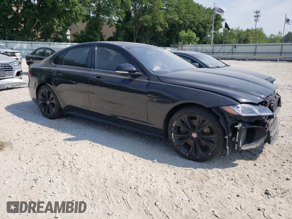2021 Jaguar XF R-Dynamic SE with VIN SAJBL4GX4MCY88798, listed as a Copart auction lot 58915904 with 35,875 mi miles and Salvage Title. Bid and sale history available at carsss.com. Image 4.