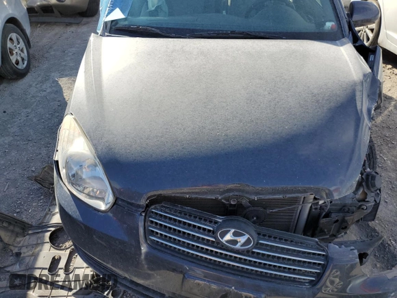 2008 Hyundai Accent GLS with VIN KMHCN46C38U229764, listed as a Copart auction lot 41918725 with 0 mi miles and Salvage Title. Bid and sale history available at carsss.com. Image 11.