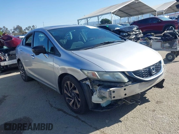 2015 Honda Civic EX z VIN 19XFB2F85FE234129, wystawiony jako IAAI lot #41947065 z przebiegiem 186 030 mil mil oraz . Historia ofert i sprzedaży dostępna na DreamBid. Obrazek 1.
