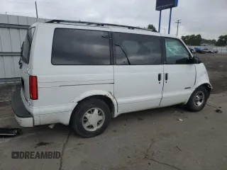 1999 Chevrolet Astro with VIN 1GNDM19W4XB148595, listed as a Copart auction lot 72550814 with 223,113 mi miles and Salvage Title. Bid and sale history available at carsss.com. Image 3.
