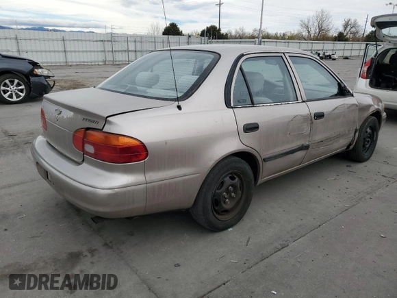 1998 Chevrolet Prizm with VIN 1Y1SK5488WZ412490, listed as a Copart auction lot 49676075 with 151,124 mi miles and Salvage title. Bid and sale history available at DreamBid. Image 3.