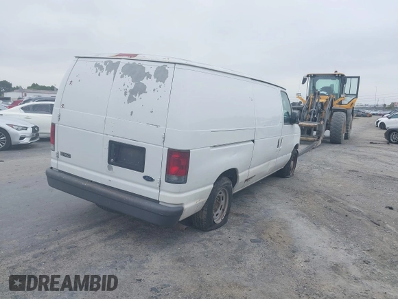 2004 Ford Econoline Cargo with VIN 1FTRE14W94HA16282, listed as a IAAI auction lot 41808947 with Not Provided miles. Bid and sale history available at carsss.com. Image 16.