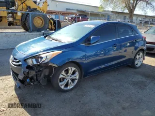 2013 Hyundai Elantra with VIN KMHD35LE0DU137687, listed as a Copart auction lot 55059485 with 131,565 mi miles and Salvage title. Bid and sale history available at DreamBid. Image 1.