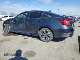2017 Honda Civic Sedan EX-T with VIN 2HGFC1F39HH655078, listed as a Copart auction lot 48373685 with 101,106 mi miles and Salvage Title. Bid and sale history available at carsss.com. Image 2.