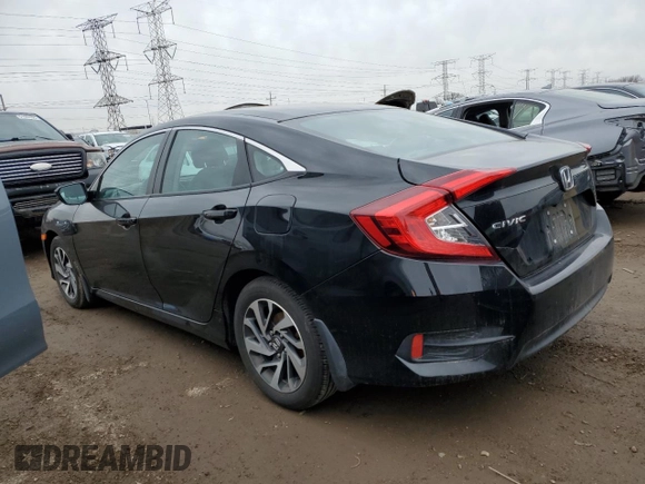 2016 Honda Civic EX with VIN 19XFC2F77GE053975, listed as a Copart auction lot 51849965 with 89,535 mi miles and Salvage Title. Bid and sale history available at DreamBid. Image 2.