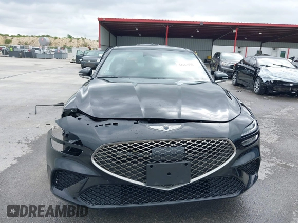 2022 Genesis G70 2.0T с VIN KMTG34TA2NU103715, выставлен на аукционе IAAI как лот 42163298 с пробегом 19 320 миль миль и . История ставок и продаж доступна на DreamBid. Изображение 13.
