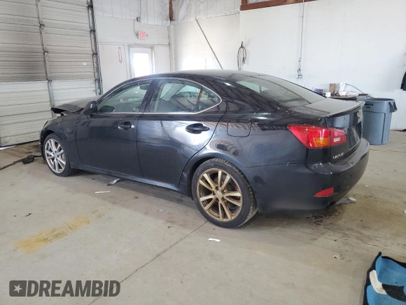2006 Lexus IS 350 z VIN JTHBE262X65008390, wystawiony jako Copart lot #53362345 z przebiegiem Nie podano mil oraz Szkoda całkowita • Salvage title. Historia ofert i sprzedaży dostępna na DreamBid. Obrazek 2.