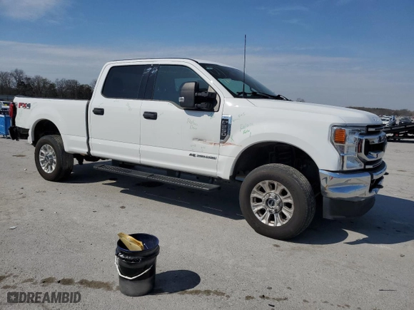 2022 Ford Super Duty F-250 SRW XL with VIN 1FT7W2BT2NEG35571, listed as a Copart auction lot 50172595 with 52,973 mi miles and Salvage Title. Bid and sale history available at carsss.com. Image 4.