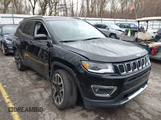 2021 Jeep Compass Limited with VIN 3C4NJDCB1MT526105, listed as a IAAI auction lot 40770390 with 89,856 mi miles and . Bid and sale history available at carsss.com. Image 1.