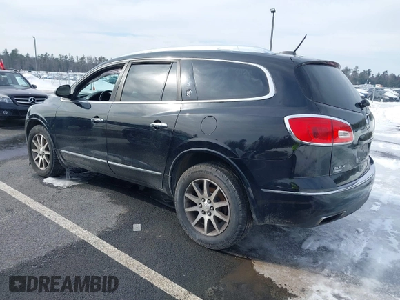 2017 Buick Enclave Leather with VIN 5GAKVBKD3HJ124504, listed as a IAAI auction lot 41657306 with 157,634 mi miles and . Bid and sale history available at DreamBid. Image 3.