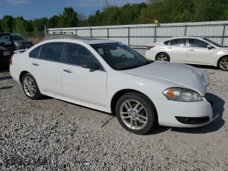 2013 Chevrolet Impala LTZ with VIN 2G1WC5E35D1223901, listed as a Copart auction lot 53278235 with 170,736 mi miles and Clean Title. Bid and sale history available at carsss.com. Image 4.