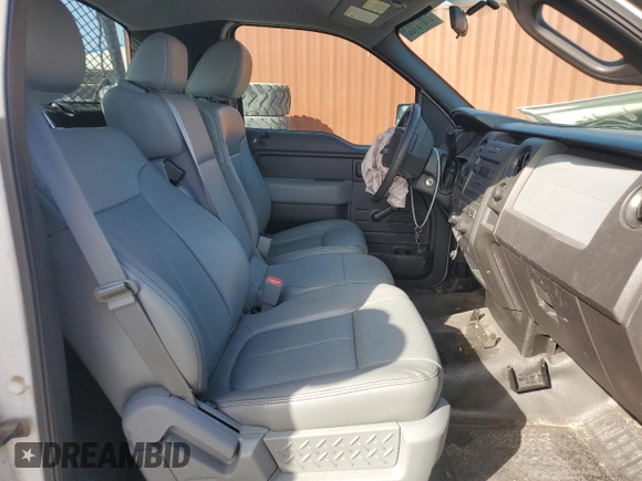 2013 Ford F-150 XL with VIN 1FTMF1CM2DFA80859, listed as a Copart auction lot 51670165 with 57,671 mi miles and Salvage title. Bid and sale history available at DreamBid. Image 10.