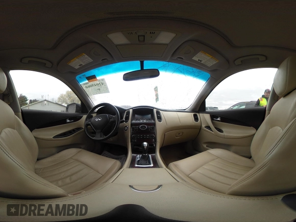 2017 Infiniti QX50 with VIN JN1BJ0RR6HM402572, listed as a IAAI auction lot 42045060 with 44,295 mi miles. Bid and sale history available at carsss.com. Image 19.