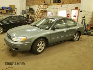 2006 Ford Taurus SE with VIN 1FAFP53UX6A187368, listed as a Copart auction lot 72020733 with 182,457 mi miles and Salvage Title. Bid and sale history available at carsss.com. Image 1.
