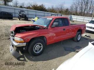 2000 Dodge Dakota Sport with VIN 1B7GL22N9YS528064, listed as a Copart auction lot 48990145 with 0 mi miles and Salvage Title. Bid and sale history available at carsss.com. Image 1.