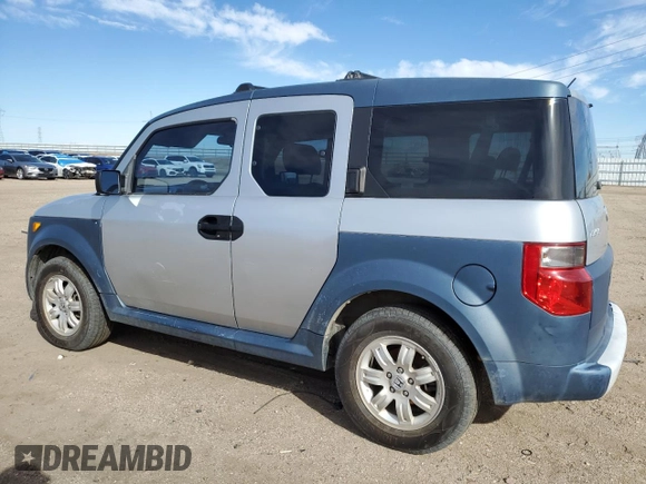 2006 Honda Element EX with VIN 5J6YH28626L028271, listed as a Copart auction lot 49629635 with 380,915 mi miles and Salvage Title. Bid and sale history available at DreamBid. Image 2.