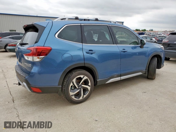 2023 Subaru Forester Touring with VIN JF2SKARC8PH454113, listed as a Copart auction lot 56063985 with Not provided miles and Salvage title. Bid and sale history available at DreamBid. Image 3.