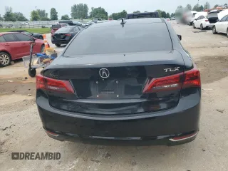 2015 Acura TLX with VIN 19UUB1F33FA024462, listed as a Copart auction lot 60557835 with 173,738 mi miles and Salvage title. Bid and sale history available at DreamBid. Image 6.