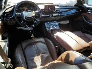2015 Audi A8 3.0T z VIN WAU3GAFD3FN021393, wystawiony jako Copart lot #46236194 z przebiegiem 58 015 mil mil oraz Szkoda całkowita • Salvage title. Historia ofert i sprzedaży dostępna na DreamBid. Obrazek 8.