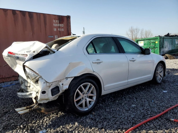 2011 Ford Fusion SEL with VIN 3FAHP0JA8BR137203, listed as a Copart auction lot 49313525 with 161,935 mi miles and Salvage Title. Bid and sale history available at carsss.com. Image 3.