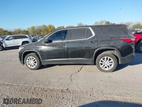 2019 Chevrolet Traverse LS with VIN 1GNERFKWXKJ198719, listed as a IAAI auction lot 40668986 with 99,917 mi miles. Bid and sale history available at carsss.com. Image 14.
