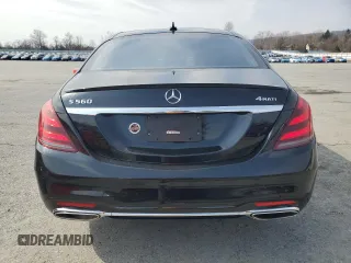 2018 Mercedes-Benz S 560 with VIN WDDUG8GB7JA379339, listed as a Copart auction lot 47757745 with 189,025 mi miles and Clean Title. Bid and sale history available at carsss.com. Image 6.