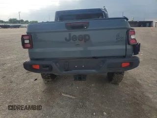 2024 Jeep Gladiator Willys с VIN 1C6HJTAG7RL131975, выставлен на аукционе Copart как лот 55139965 с пробегом 4 583 миль миль и Списание • Salvage title. История ставок и продаж доступна на DreamBid. Изображение 6.