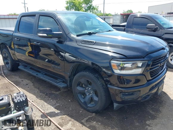 2019 Ram 1500 Big Horn с VIN 1C6SRFFT0KN878835, выставлен на аукционе IAAI как лот 42190988 с пробегом 103 155 миль миль и . История ставок и продаж доступна на DreamBid. Изображение 1.