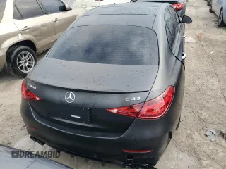2024 Mercedes-Benz C 43 AMG with VIN W1KAF8HB5RR194188, listed as a Copart auction lot 77616334 with Not provided miles and Non repairable. Bid and sale history available at DreamBid. Image 6.