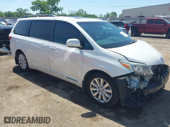 2017 Toyota Sienna XLE Auto Access Seat with VIN 5TDYZ3DC2HS875197, listed as a IAAI auction lot 42244211 with 125,681 mi miles and . Bid and sale history available at DreamBid. Image 1.