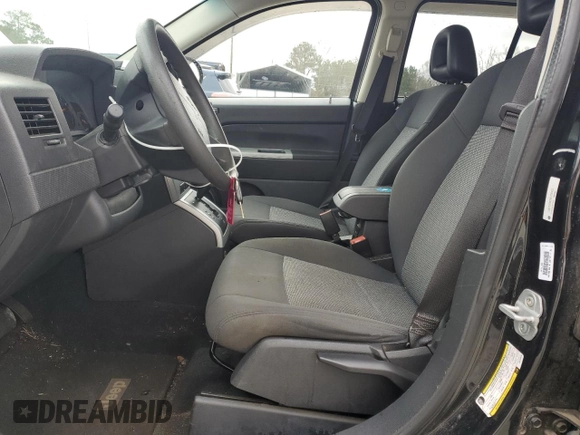 2008 Jeep Compass Sport with VIN 1J8FT47W28D766523, listed as a Copart auction lot 41433795 with 213,505 mi miles and Salvage Title. Bid and sale history available at carsss.com. Image 7.