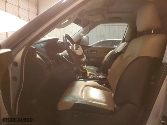 2021 Infiniti QX80 PREMIUM SELECT with VIN JN8AZ2AFXM9720484, listed as a Copart auction lot 45651455 with 64,276 mi miles and Salvage Title. Bid and sale history available at carsss.com. Image 7.