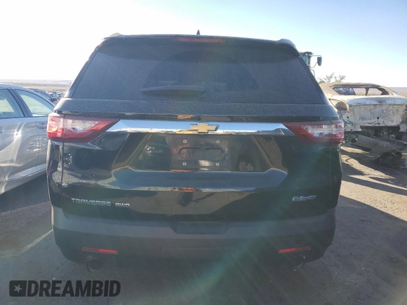 2018 Chevrolet Traverse LS with VIN 1GNEVFKW2JJ253383, listed as a Copart auction lot 72911683 with 125,589 mi miles. Bid and sale history available at carsss.com. Image 6.