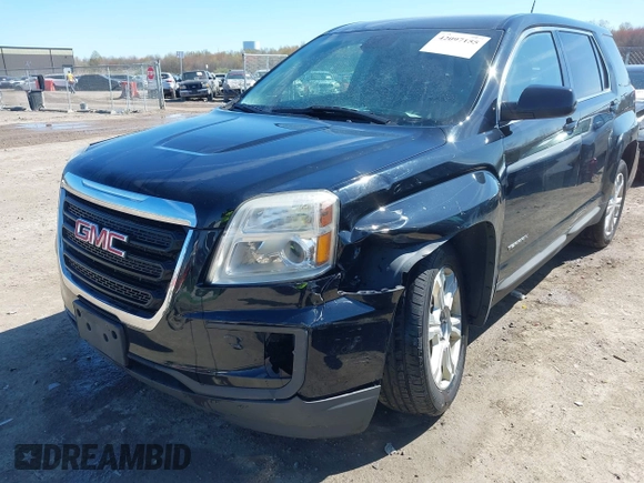 2017 GMC Terrain SLE with VIN 2GKFLSEK1H6265914, listed as a IAAI auction lot 42097155 with 121,905 mi miles. Bid and sale history available at carsss.com. Image 17.