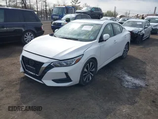 2021 Nissan Sentra SV with VIN 3N1AB8CV2MY324442, listed as a IAAI auction lot 41929705 with 74,685 mi miles and . Bid and sale history available at DreamBid. Image 2.