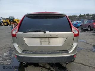 2013 Volvo XC60 T6 with VIN YV4902DZ6D2387012, listed as a Copart auction lot 45647295 with 0 mi miles and Salvage Title. Bid and sale history available at carsss.com. Image 6.