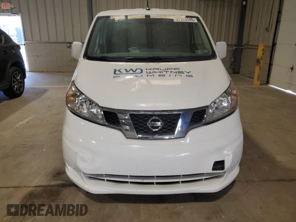 2020 Nissan NV200 S with VIN 3N6CM0KN4LK708370, listed as a Copart auction lot 57563745 with 108,786 mi miles and Salvage title. Bid and sale history available at DreamBid. Image 5.