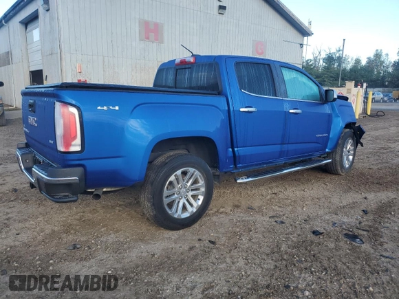 2020 GMC Canyon 4WD SLT with VIN 1GTG6DEN7L1216595, listed as a Copart auction lot 72227504 with 22,075 mi miles and Clean Title. Bid and sale history available at carsss.com. Image 3.