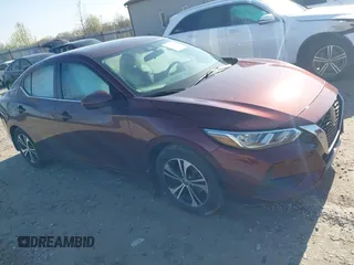 2022 Nissan Sentra SV with VIN 3N1AB8CV5NY264707, listed as a IAAI auction lot 41972677 with 69,982 mi miles and . Bid and sale history available at DreamBid. Image 1.