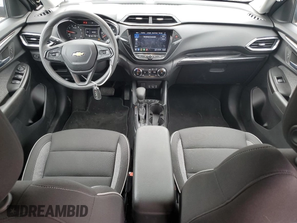 2023 Chevrolet TrailBlazer LT with VIN KL79MRSL9PB189525, listed as a Copart auction lot 66395544 with 17,807 mi miles and Salvage Title. Bid and sale history available at DreamBid. Image 8.